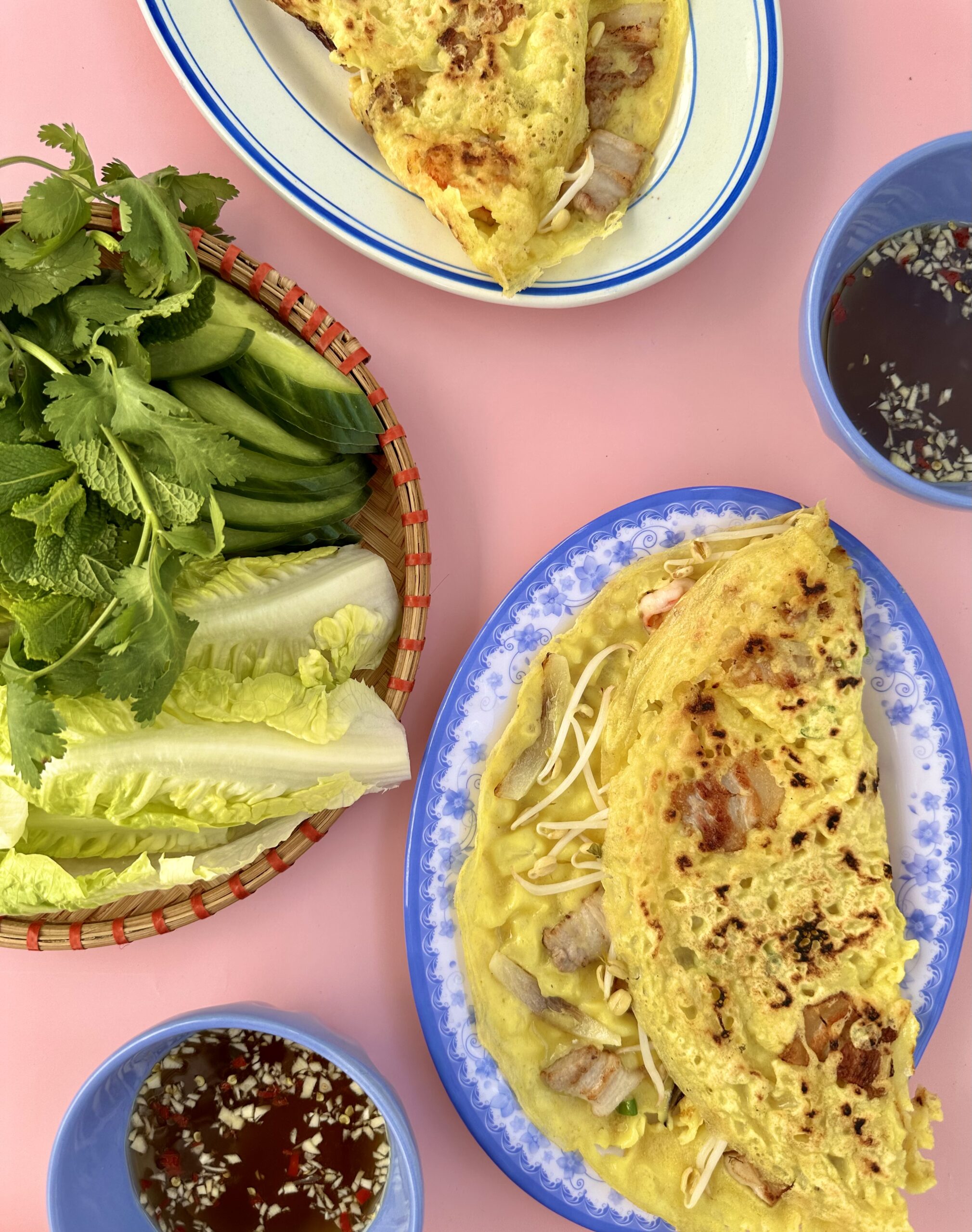 Autentiske Vietnamesiske Madpandekager (Bánh Xèo) Min Mors Opskrift